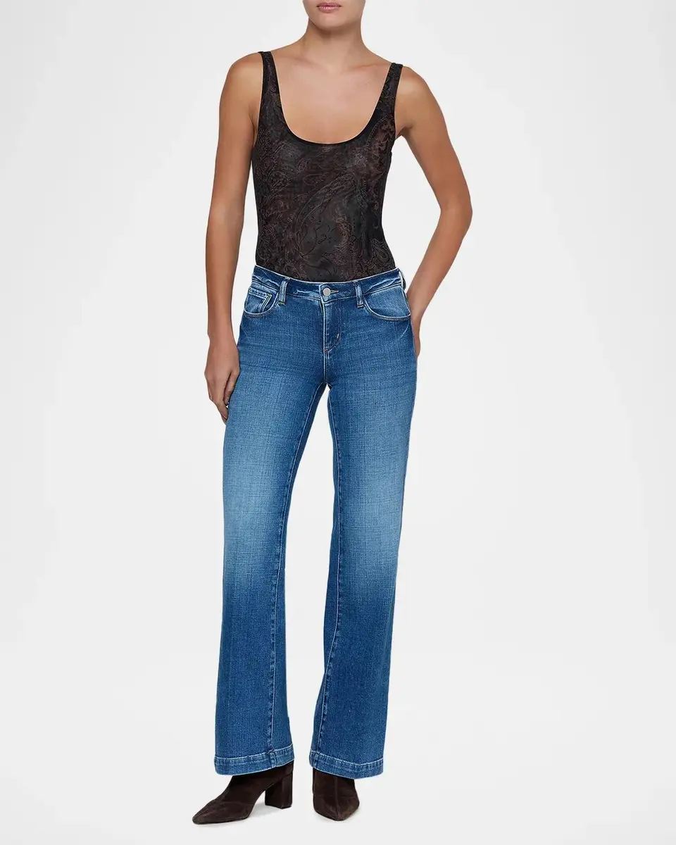 L'Agence Kalea Scoop-Neck Bodysuit | Thumbnail 2 L'Agence Kalea Scoop-Neck Bodysuit | Thumbnail 2