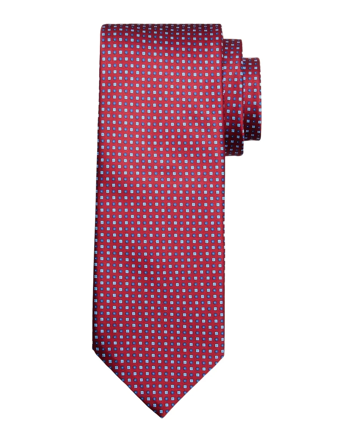 Stefano Ricci Men's Diamond-Print Silk Tie