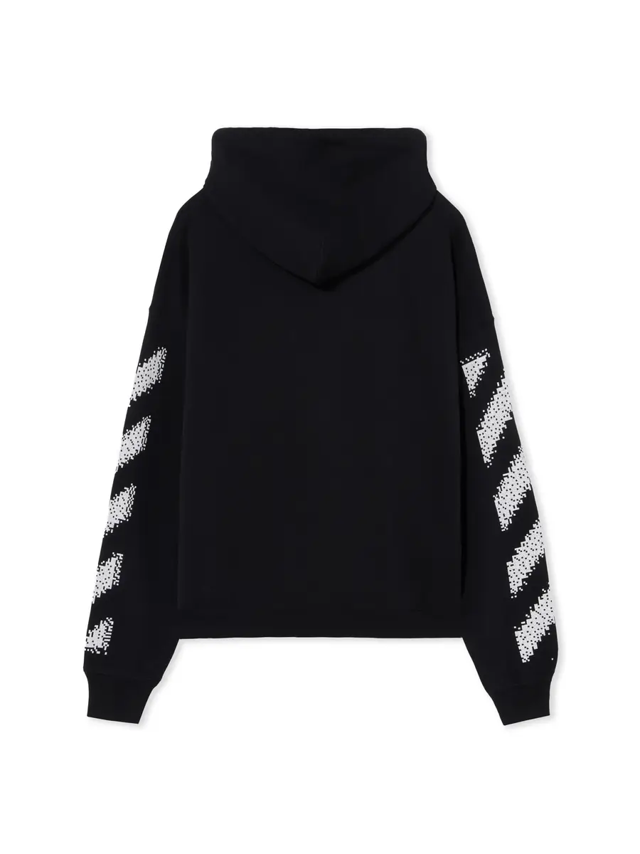 Off-White Pixel Diagonal Hoodie | Thumbnail 2 Off-White Pixel Diagonal Hoodie | Thumbnail 2
