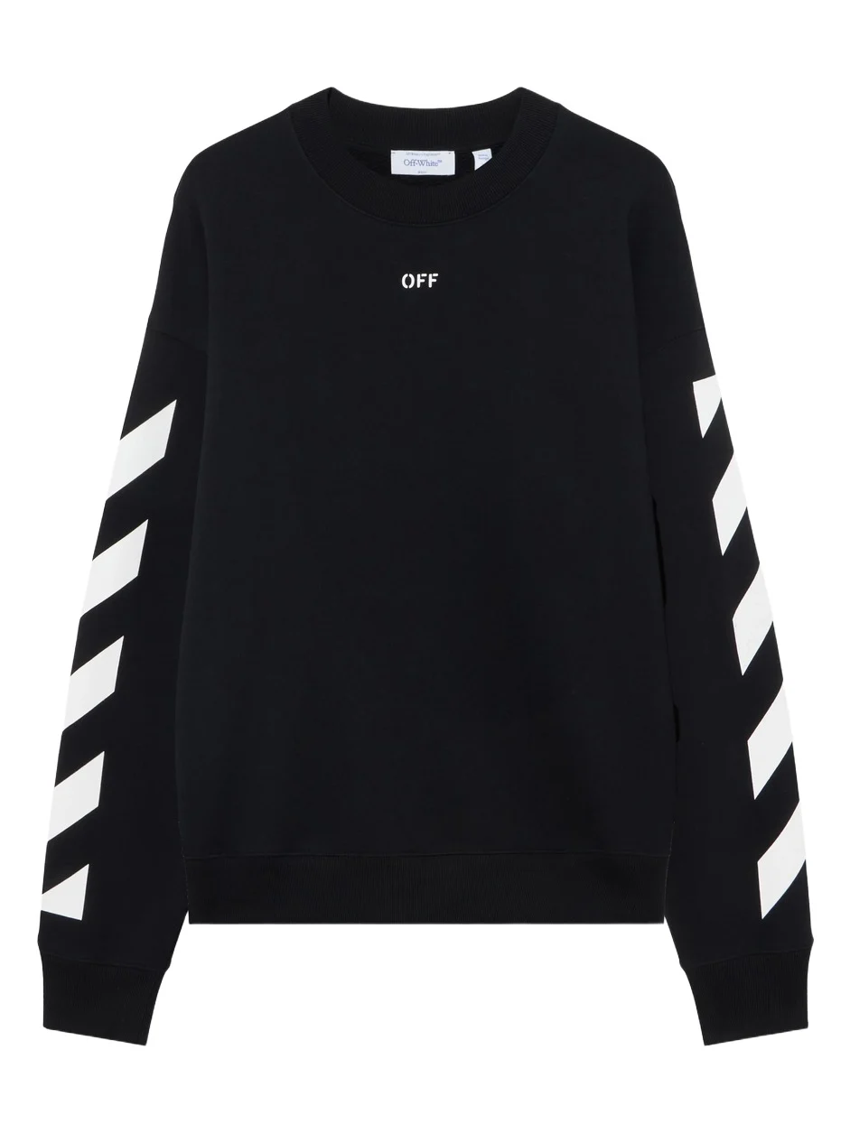 Off-White Cornely Diagonal Crewneck Sweatshirt