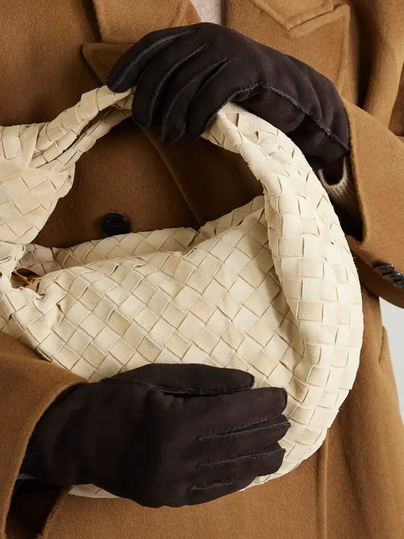 Agnelle Denise Shearling Gloves | Thumbnail 2 Agnelle Denise Shearling Gloves | Thumbnail 2