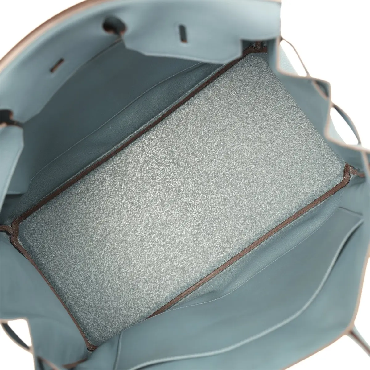 HERMÈS Hermes Birkin 40 Bleu Tempete Togo Palladium Hardware | Thumbnail 8 HERMÈS Hermes Birkin 40 Bleu Tempete Togo Palladium Hardware | Thumbnail 8
