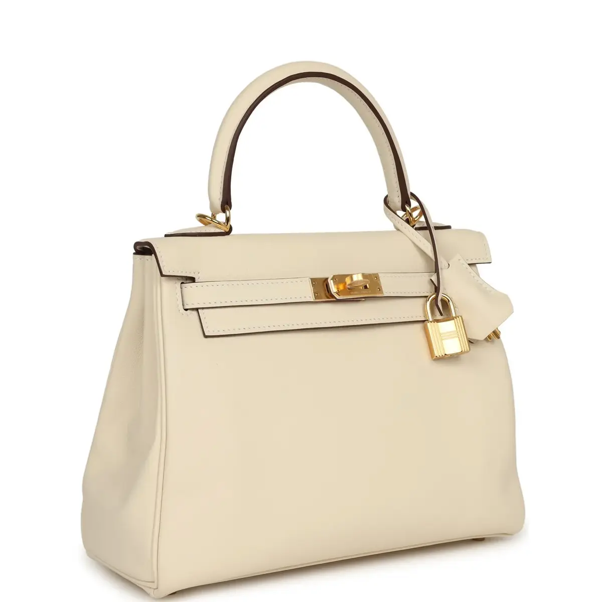HERMÈS Hermes Kelly Retourne 25 Nata Swift Gold Hardware | Thumbnail 2 HERMÈS Hermes Kelly Retourne 25 Nata Swift Gold Hardware | Thumbnail 2