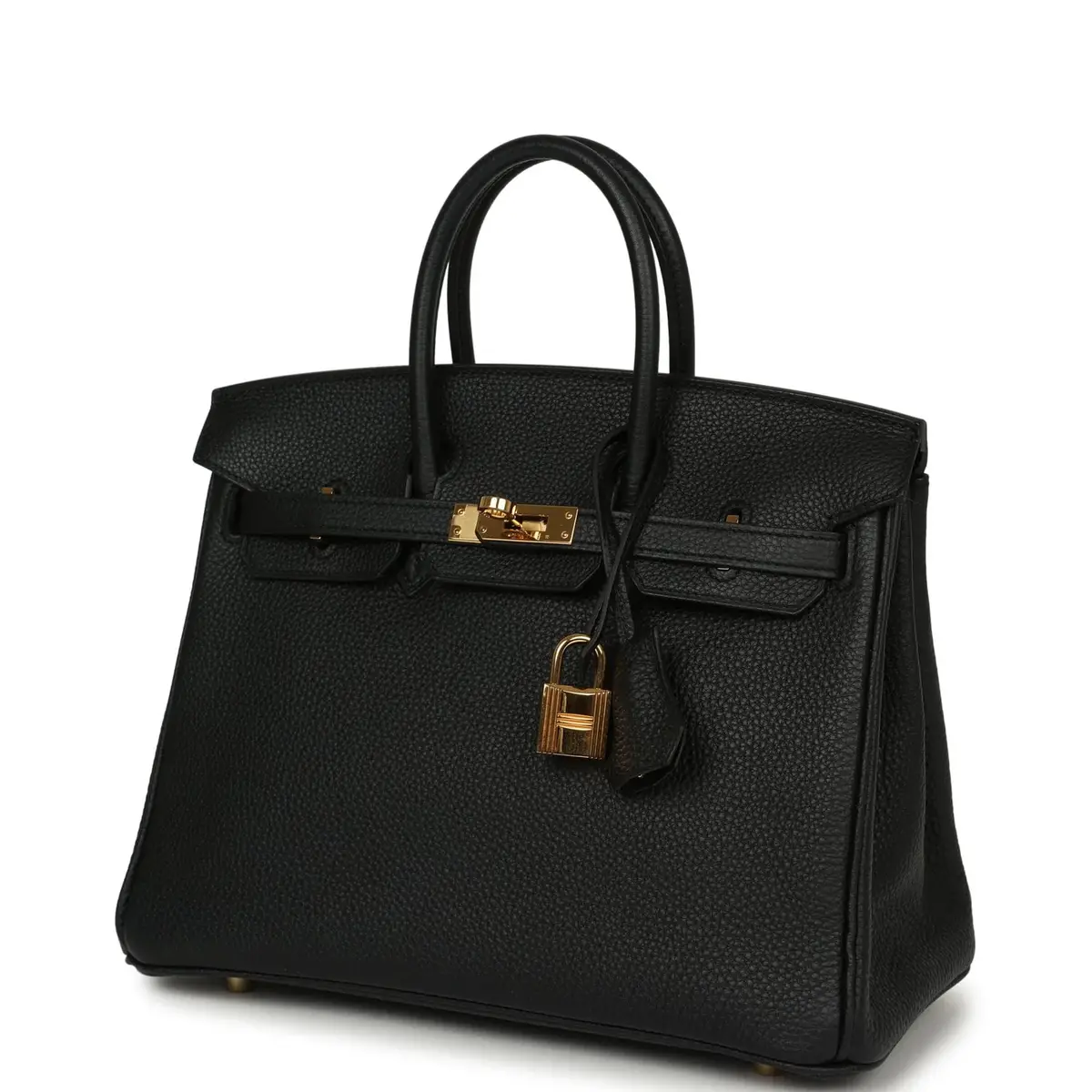HERMÈS Pre-owned Hermes Birkin 25 Black Togo Gold Hardware | Thumbnail 5 HERMÈS Pre-owned Hermes Birkin 25 Black Togo Gold Hardware | Thumbnail 5
