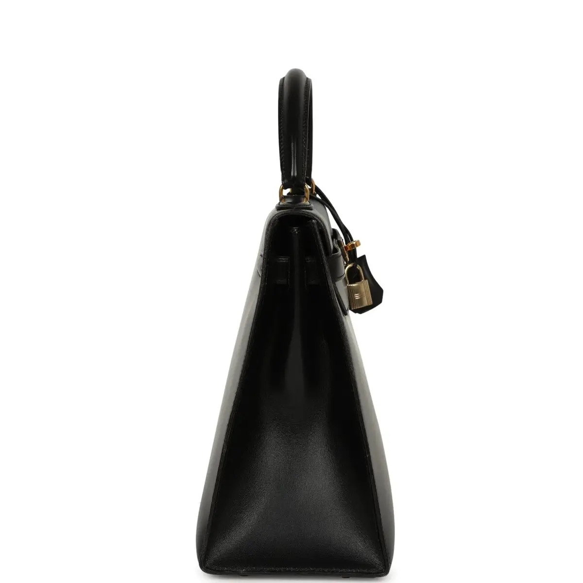 HERMÈS Vintage Hermes Kelly Sellier 32 Black Box Gold Hardware | Thumbnail 3 HERMÈS Vintage Hermes Kelly Sellier 32 Black Box Gold Hardware | Thumbnail 3