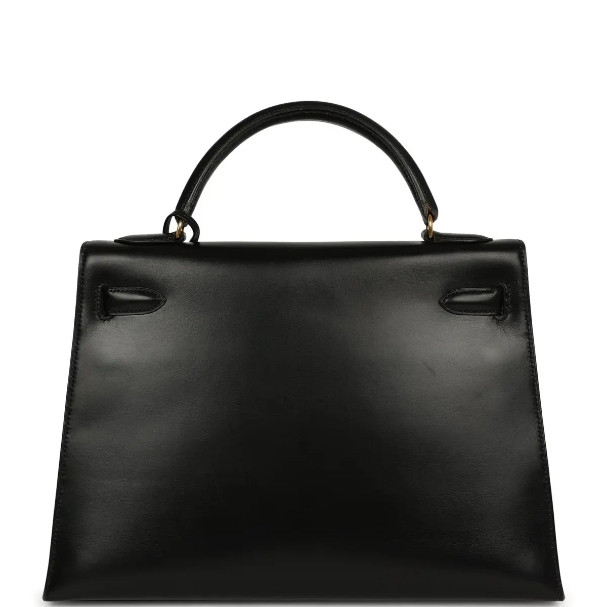HERMÈS Vintage Hermes Kelly Sellier 32 Black Box Gold Hardware | Thumbnail 4 HERMÈS Vintage Hermes Kelly Sellier 32 Black Box Gold Hardware | Thumbnail 4