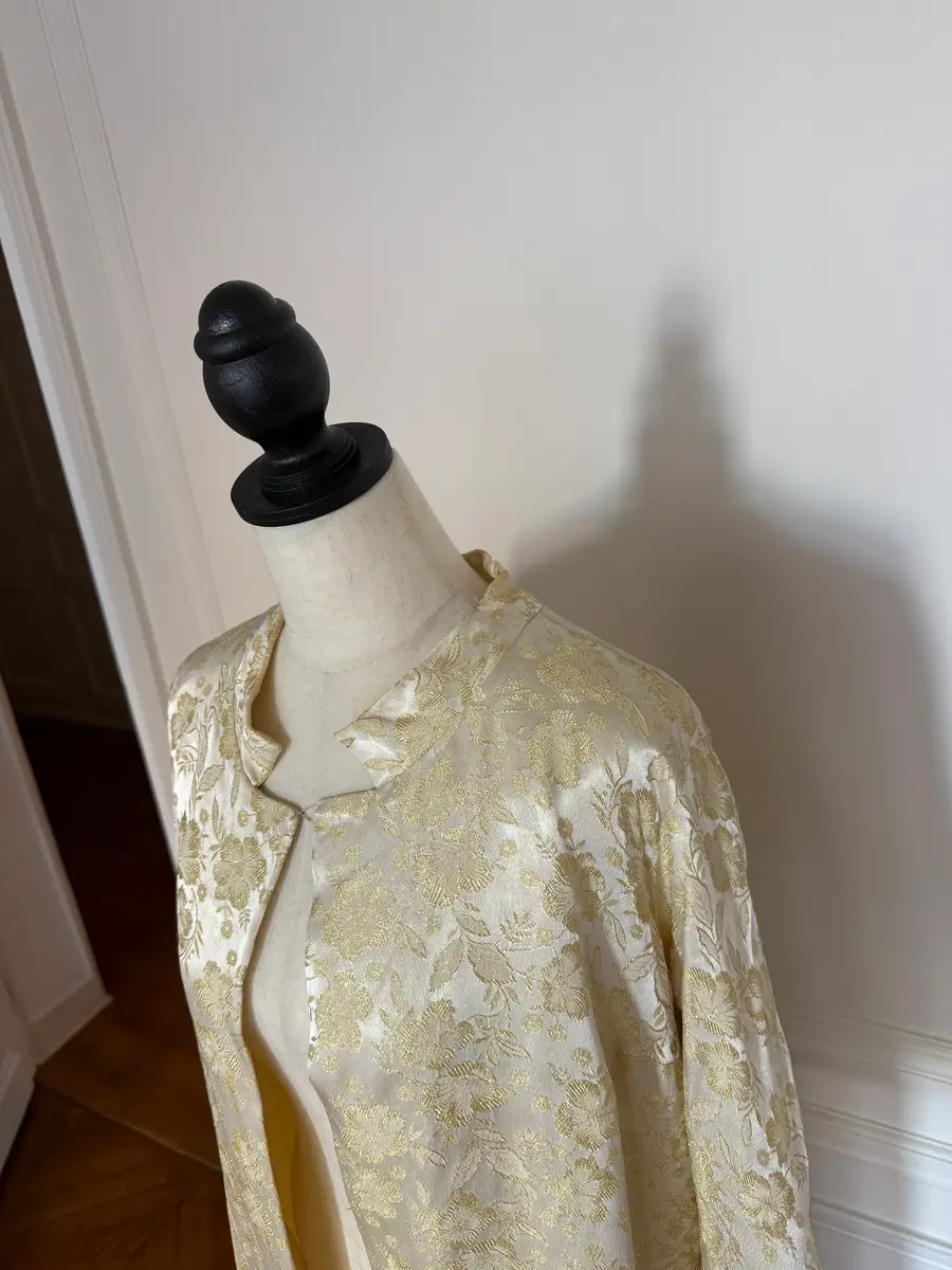 Jen Wonders Studio Brocade Evening Coat | Thumbnail 6 Jen Wonders Studio Brocade Evening Coat | Thumbnail 6