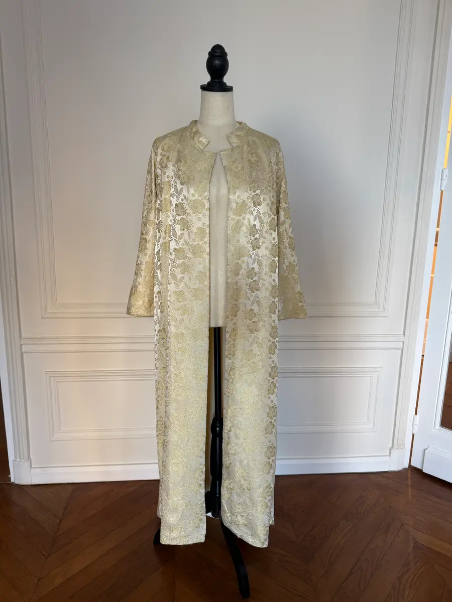 Brocade Evening Coat Brocade Evening Coat