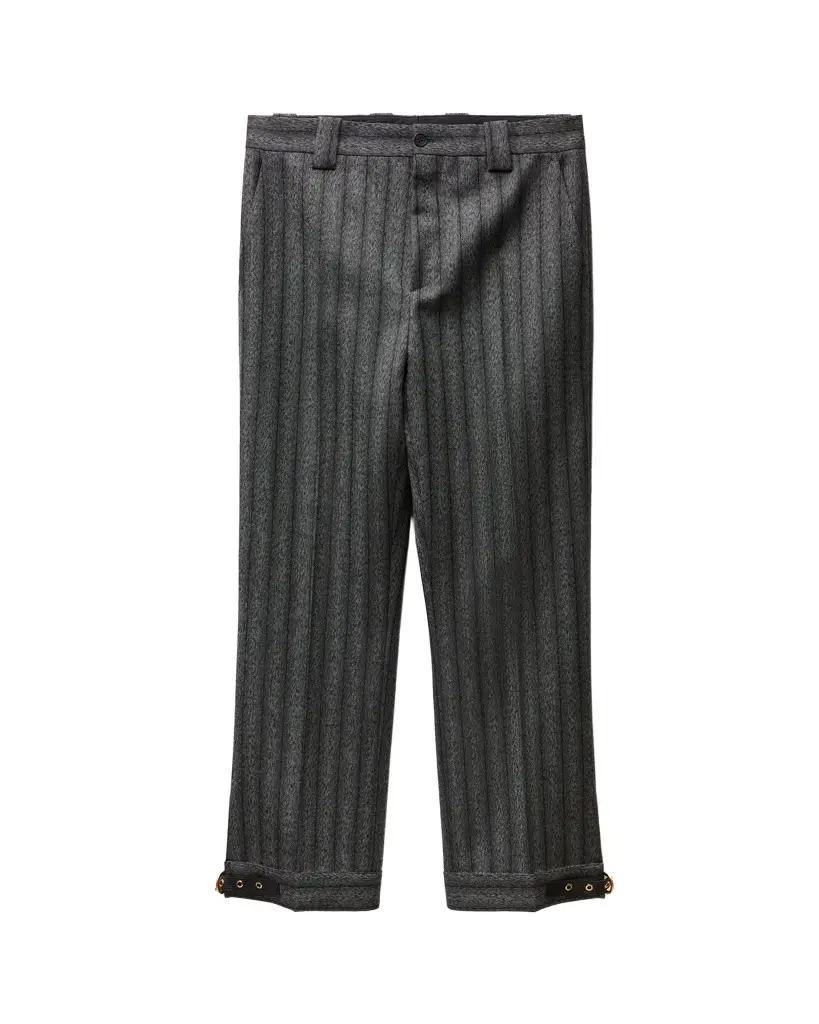 Pinstripe Wool Twill Formal Pants Pinstripe Wool Twill Formal Pants