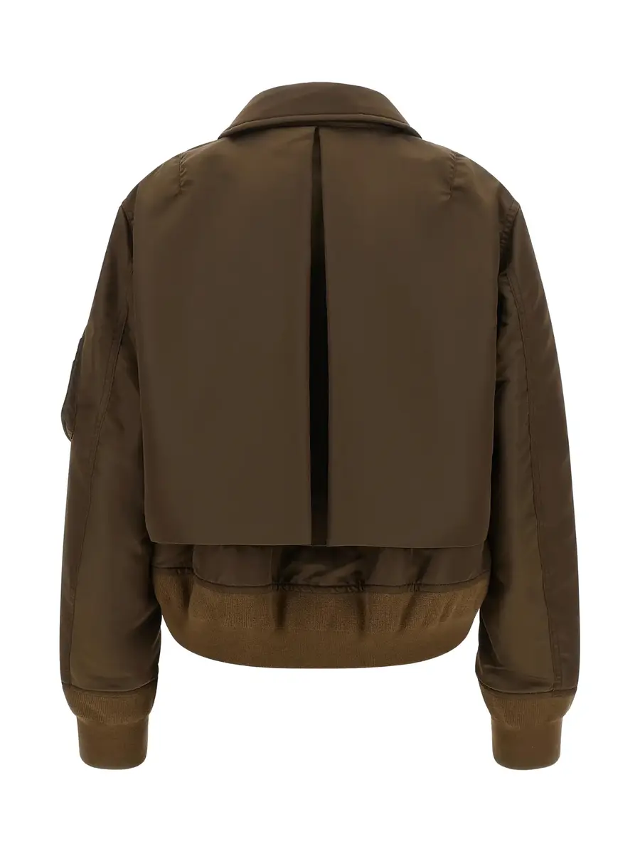 Sacai Layered Nylon Twill Blouson | Thumbnail 3 Sacai Layered Nylon Twill Blouson | Thumbnail 3