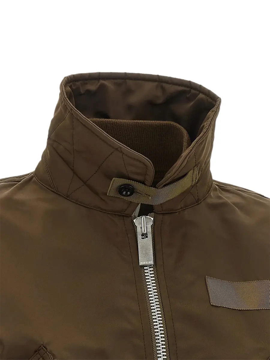 Sacai Layered Nylon Twill Blouson | Thumbnail 5 Sacai Layered Nylon Twill Blouson | Thumbnail 5