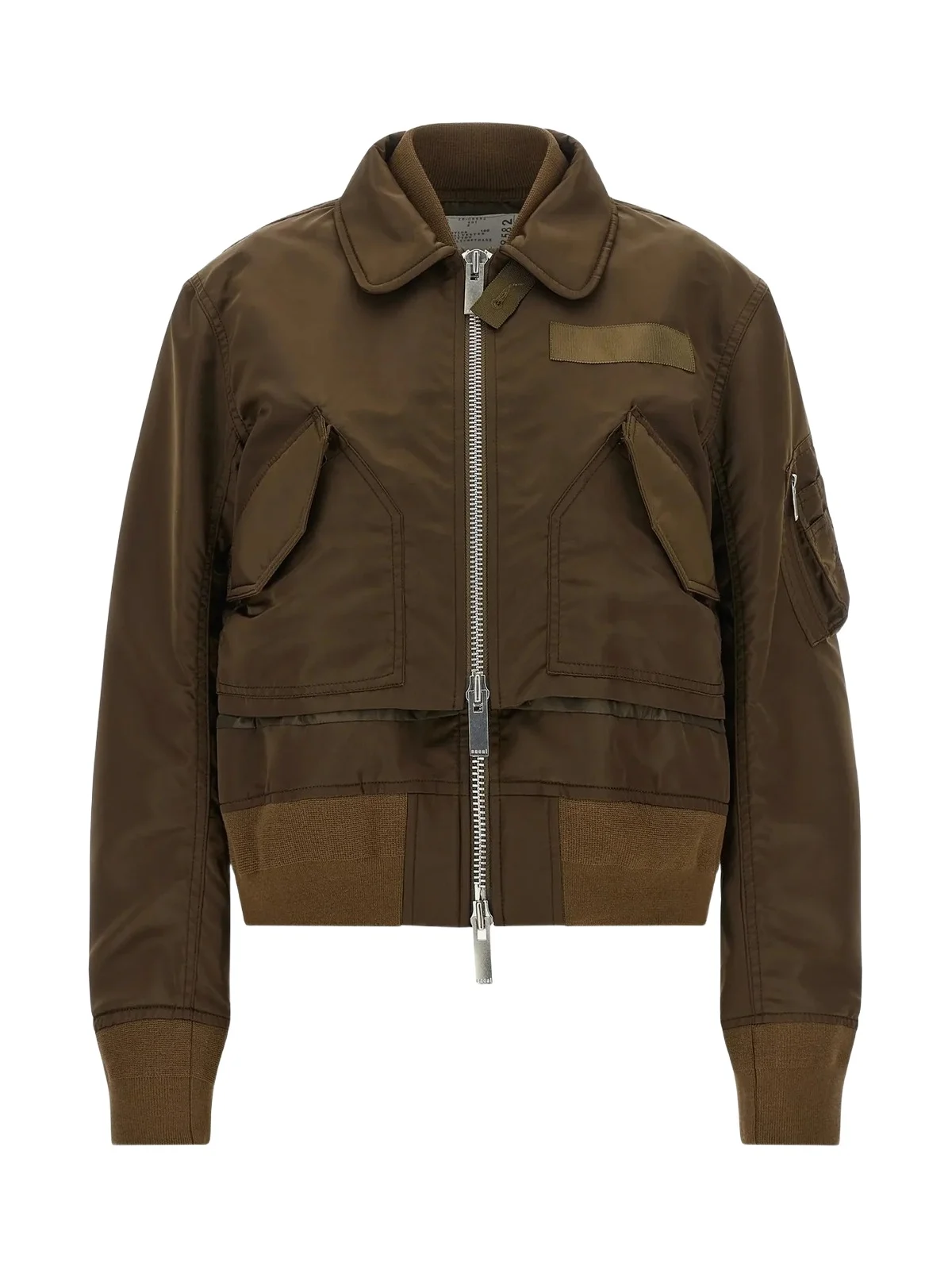 Sacai Layered Nylon Twill Blouson