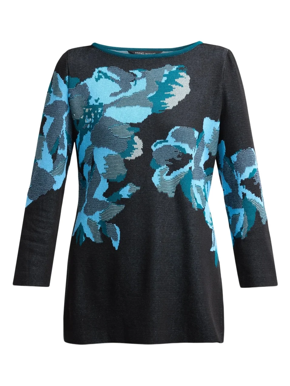 Women's Floral Jacquard Tunic Women's Floral Jacquard Tunic