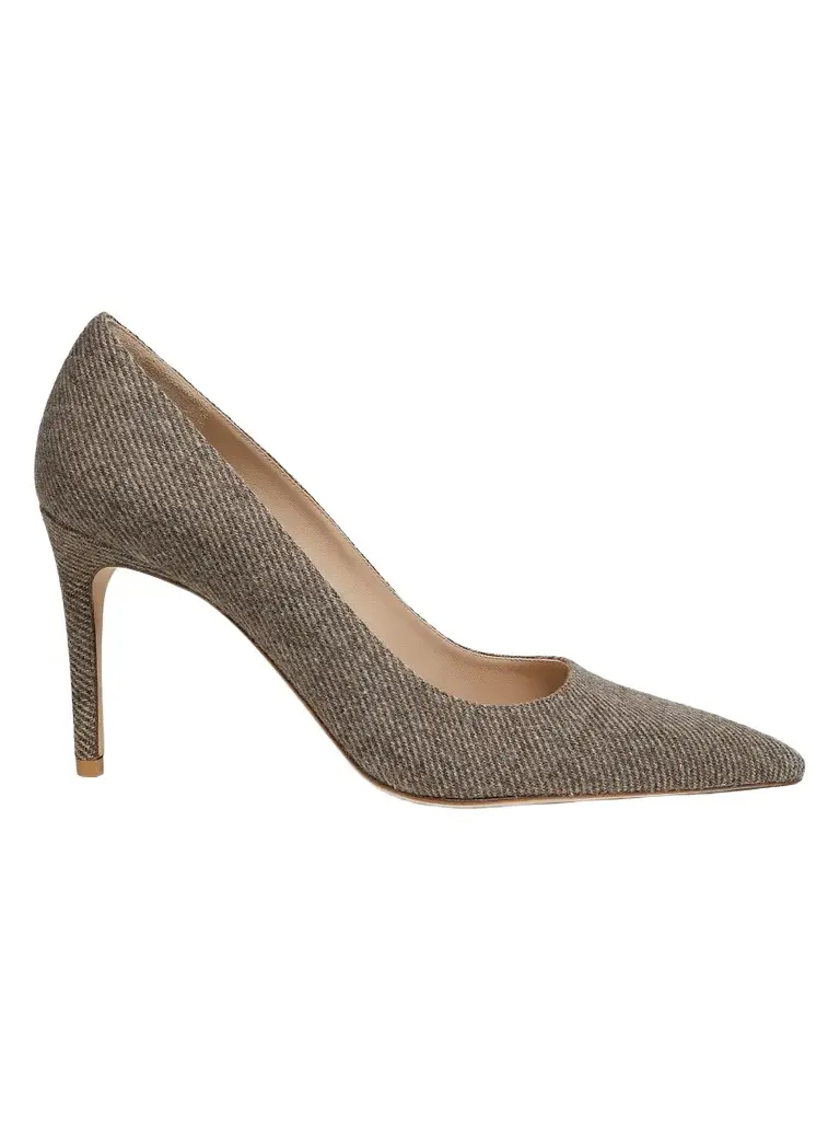 Women's Stuart Power 85MM Twill Pumps Women's Stuart Power 85MM Twill Pumps