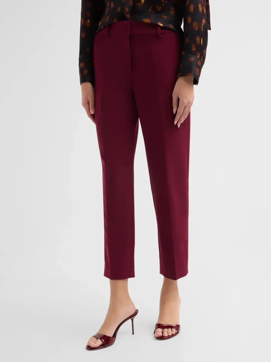Milly Women's Nicola Cady Crop Pants | Thumbnail 4 Milly Women's Nicola Cady Crop Pants | Thumbnail 4