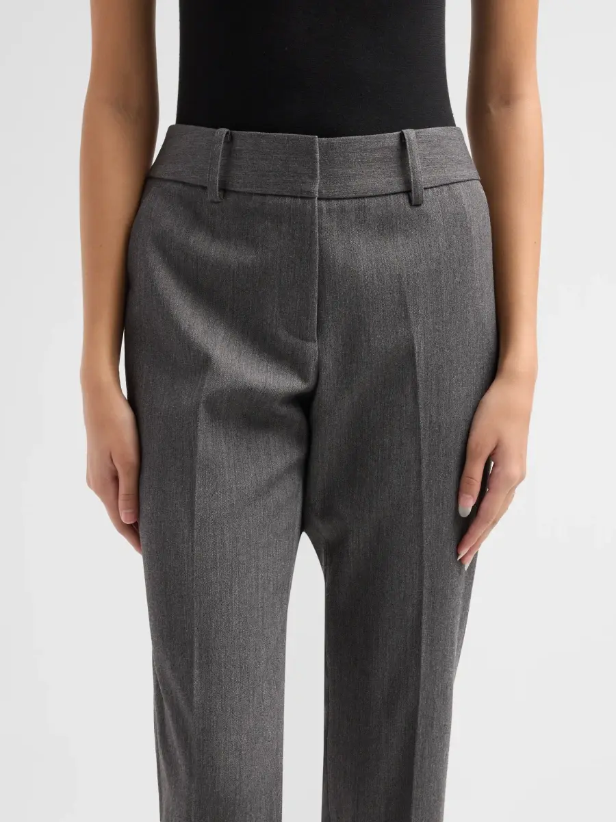 Milly Women's Nicola Tapered-Leg Crop Pants | Thumbnail 5 Milly Women's Nicola Tapered-Leg Crop Pants | Thumbnail 5