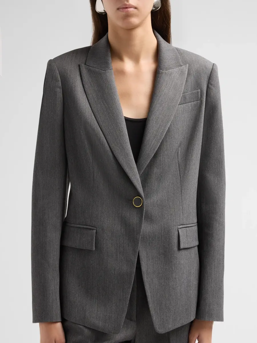 Milly Women's Avery Peak-Lapel Blazer | Thumbnail 5 Milly Women's Avery Peak-Lapel Blazer | Thumbnail 5
