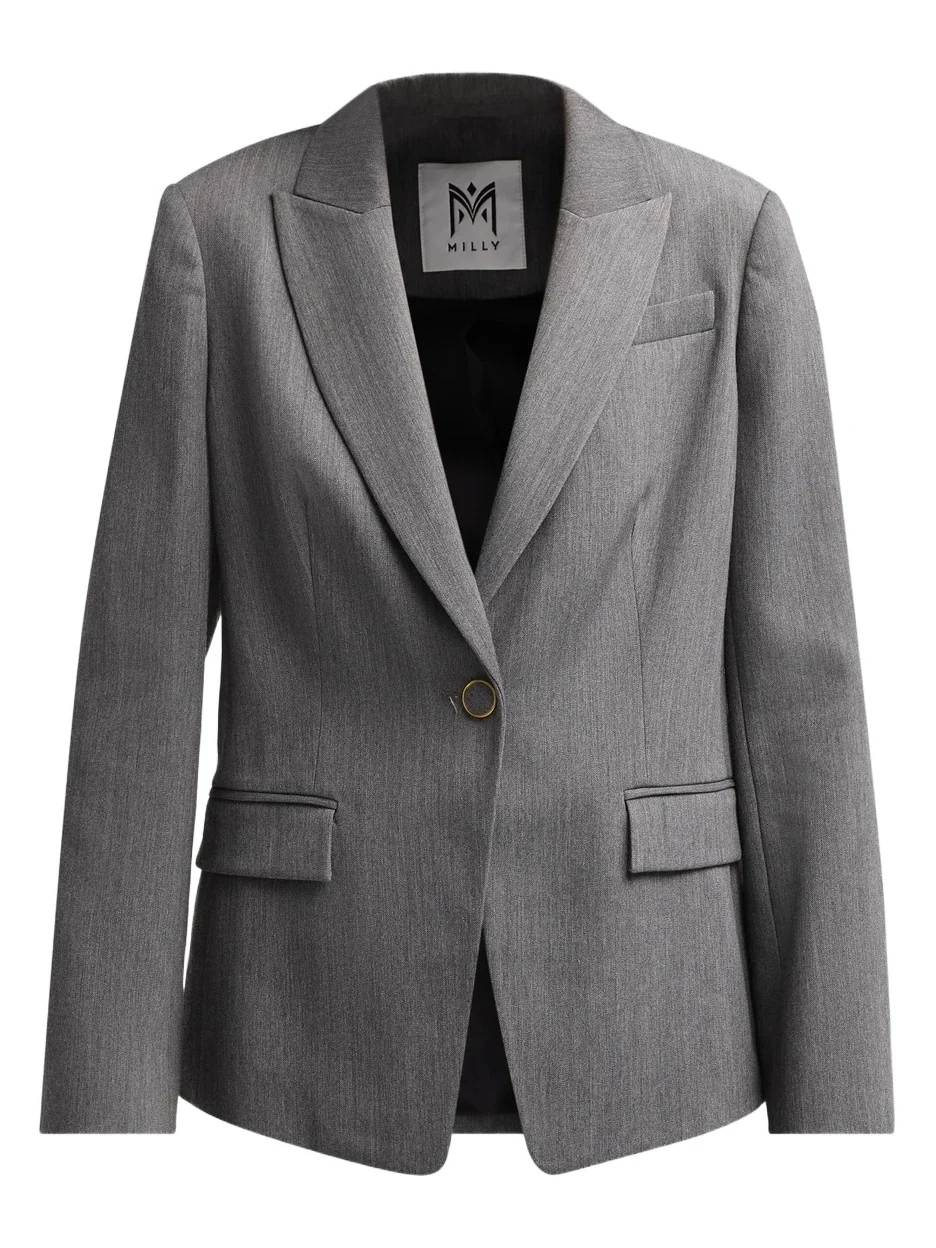 Milly Women's Avery Peak-Lapel Blazer