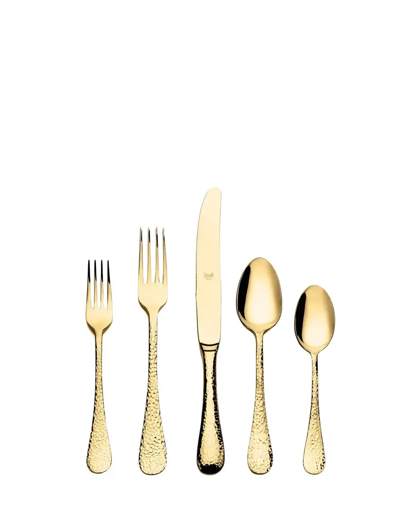 Mepra Epoque Oro 5-Piece Flatware Set