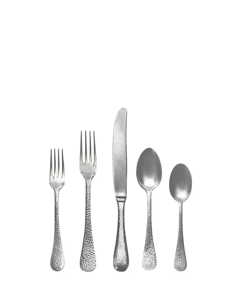 Mepra Epoque Pewter 5-Piece Flatware Set
