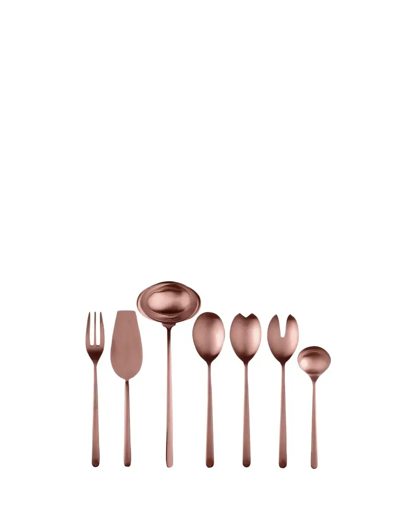 Mepra Linea Ice Bronze 7-Piece Server Set