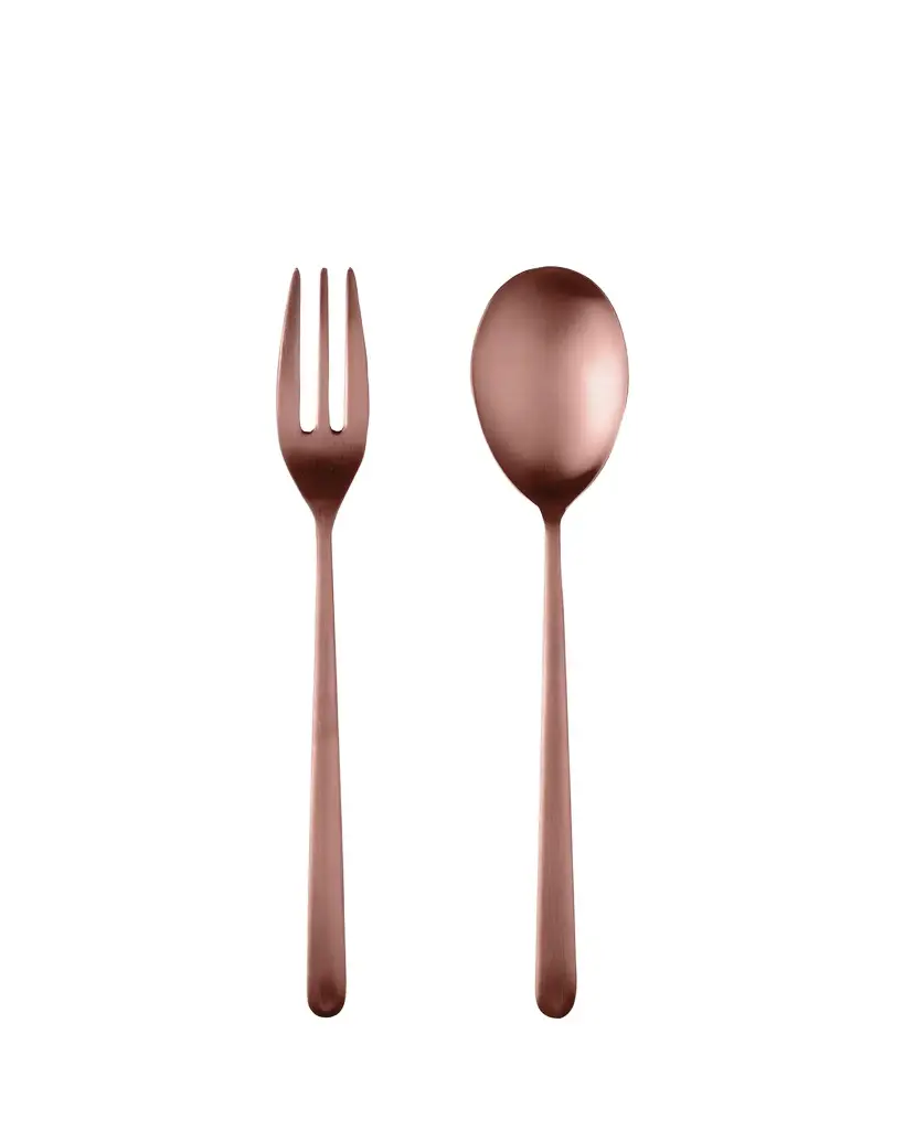 Mepra Ice Bronze Linea 2-Piece Hostess Set