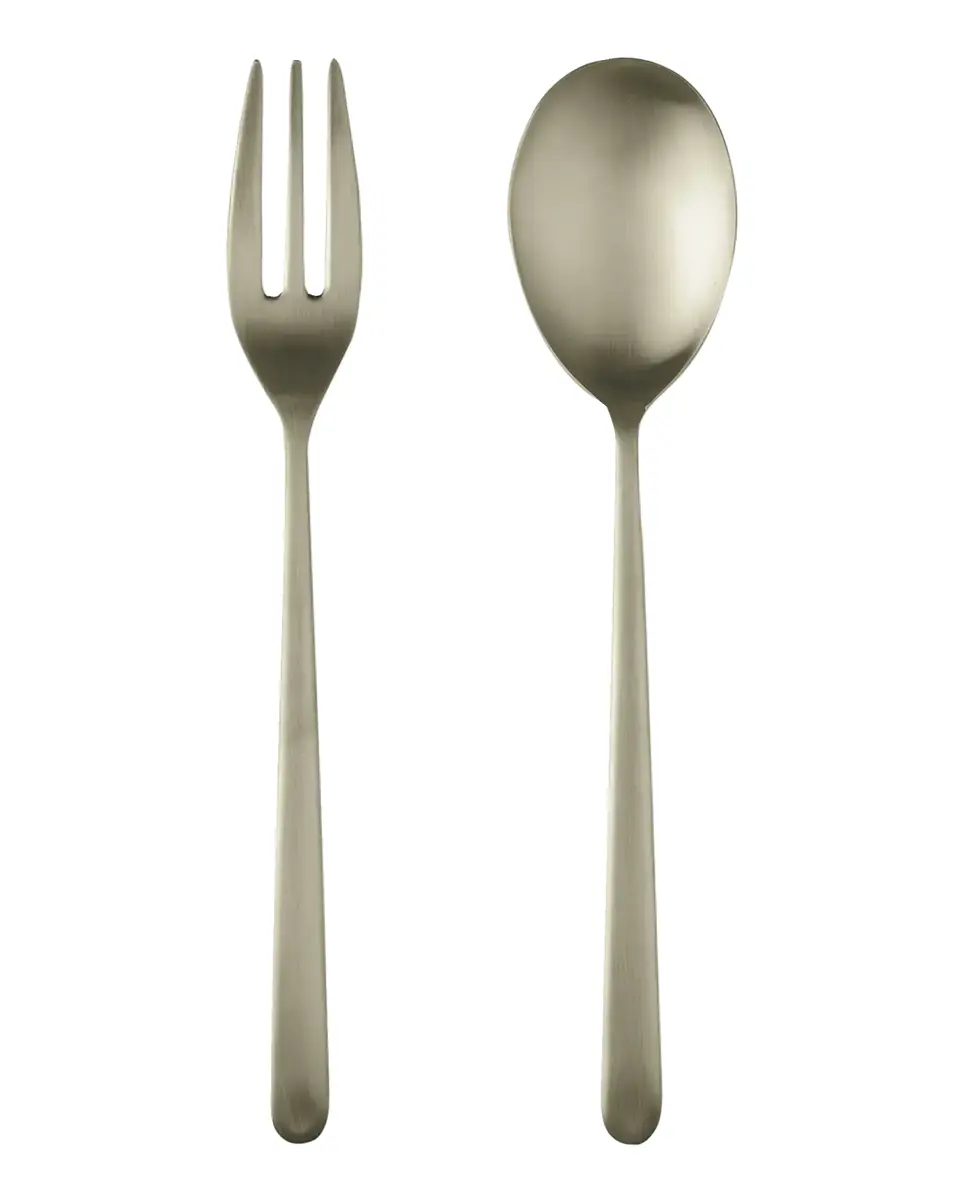 Mepra Linea Ice Champagne 2-Piece Serving Set | Thumbnail 2 Mepra Linea Ice Champagne 2-Piece Serving Set | Thumbnail 2