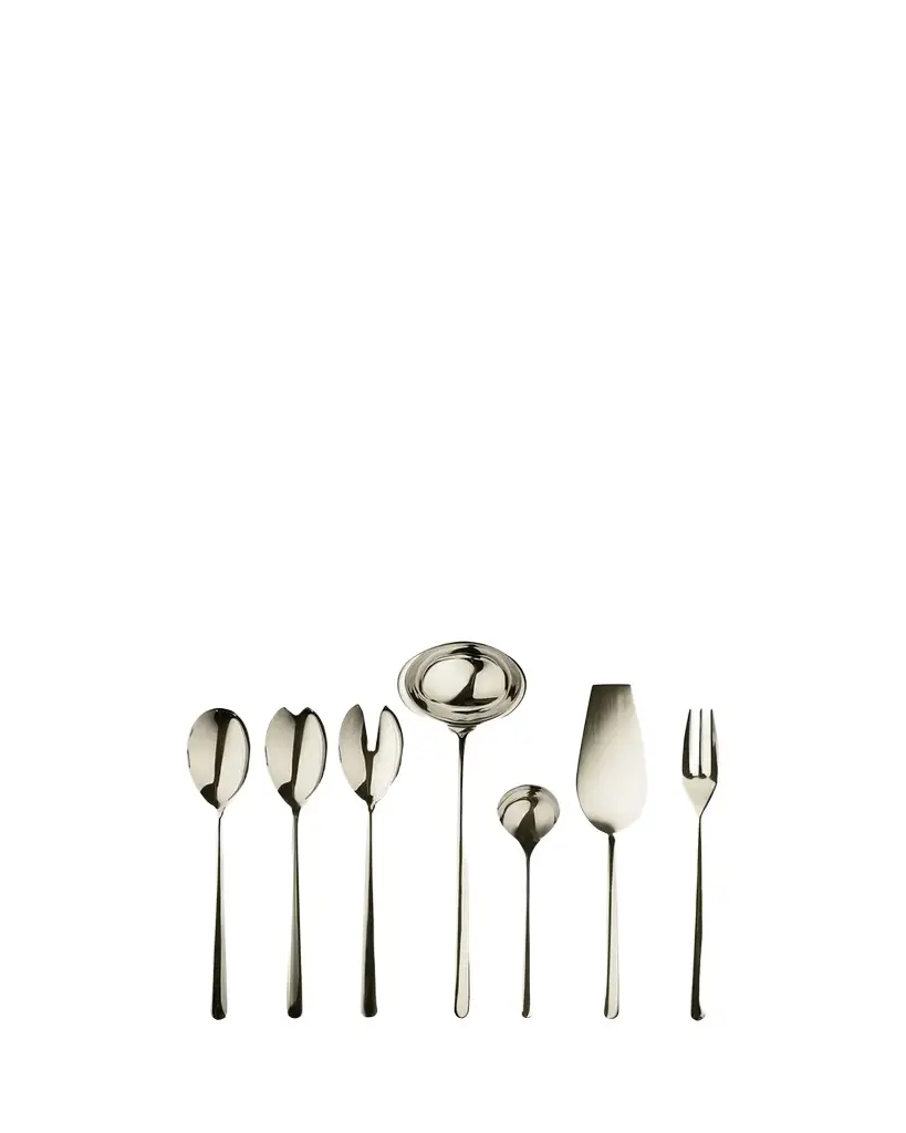 Mepra Linea Champagne 7-Piece Full Serving Set
