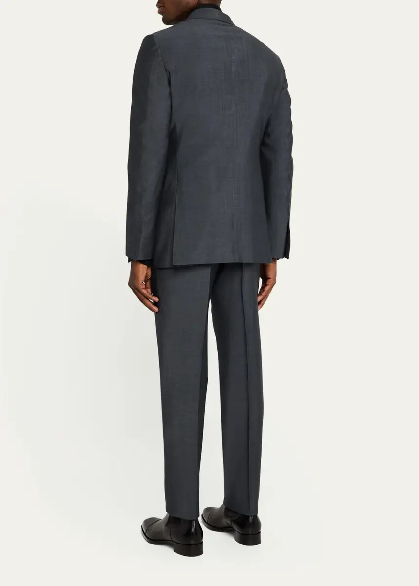 Tom Ford Men's O'Connor Iridescent Poplin Suit | Thumbnail 3 Tom Ford Men's O'Connor Iridescent Poplin Suit | Thumbnail 3