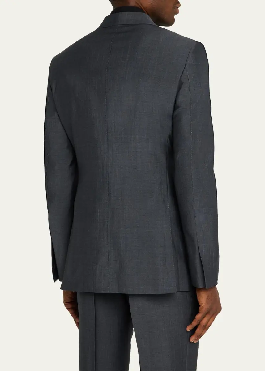Tom Ford Men's O'Connor Iridescent Poplin Suit | Thumbnail 5 Tom Ford Men's O'Connor Iridescent Poplin Suit | Thumbnail 5