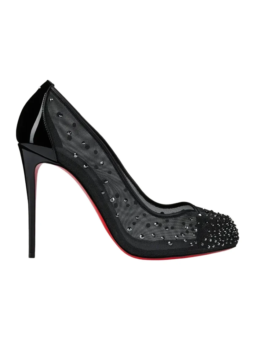Christian Louboutin Bridela Strass Red Sole Pumps