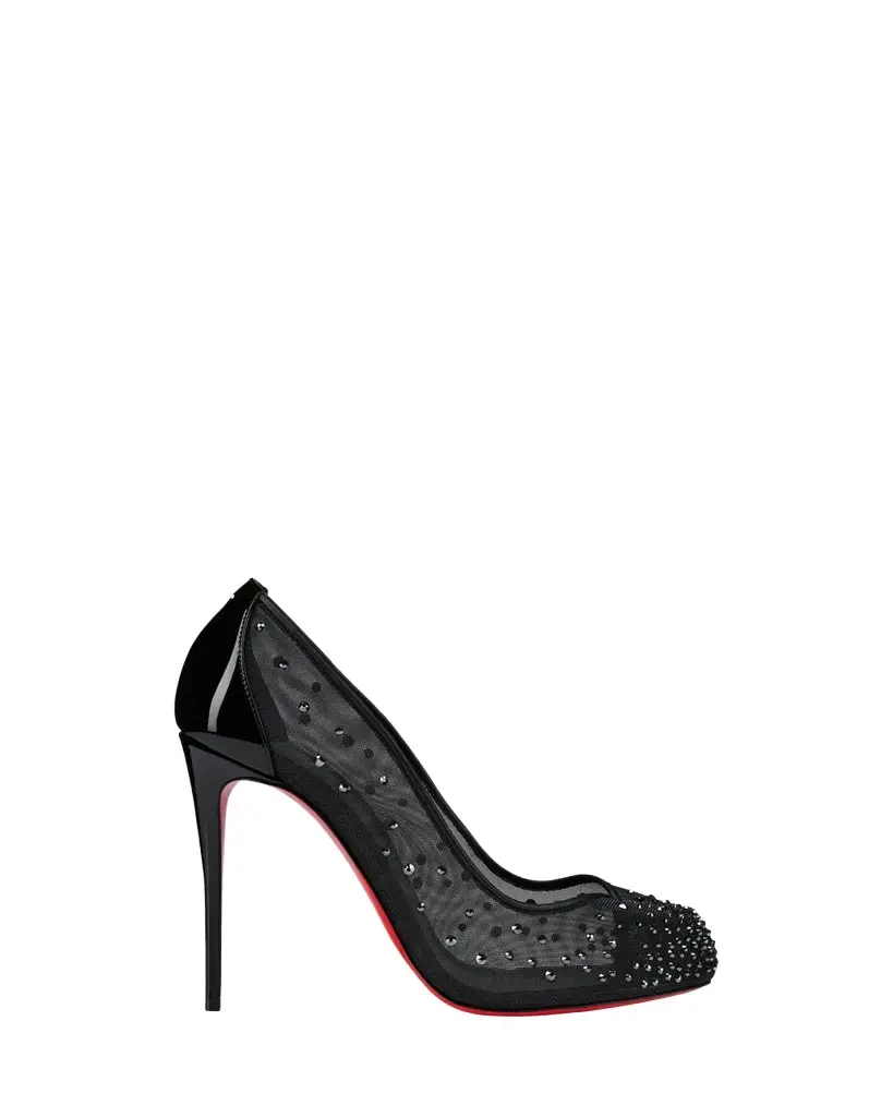 Christian Louboutin Bridela Strass Red Sole Pumps
