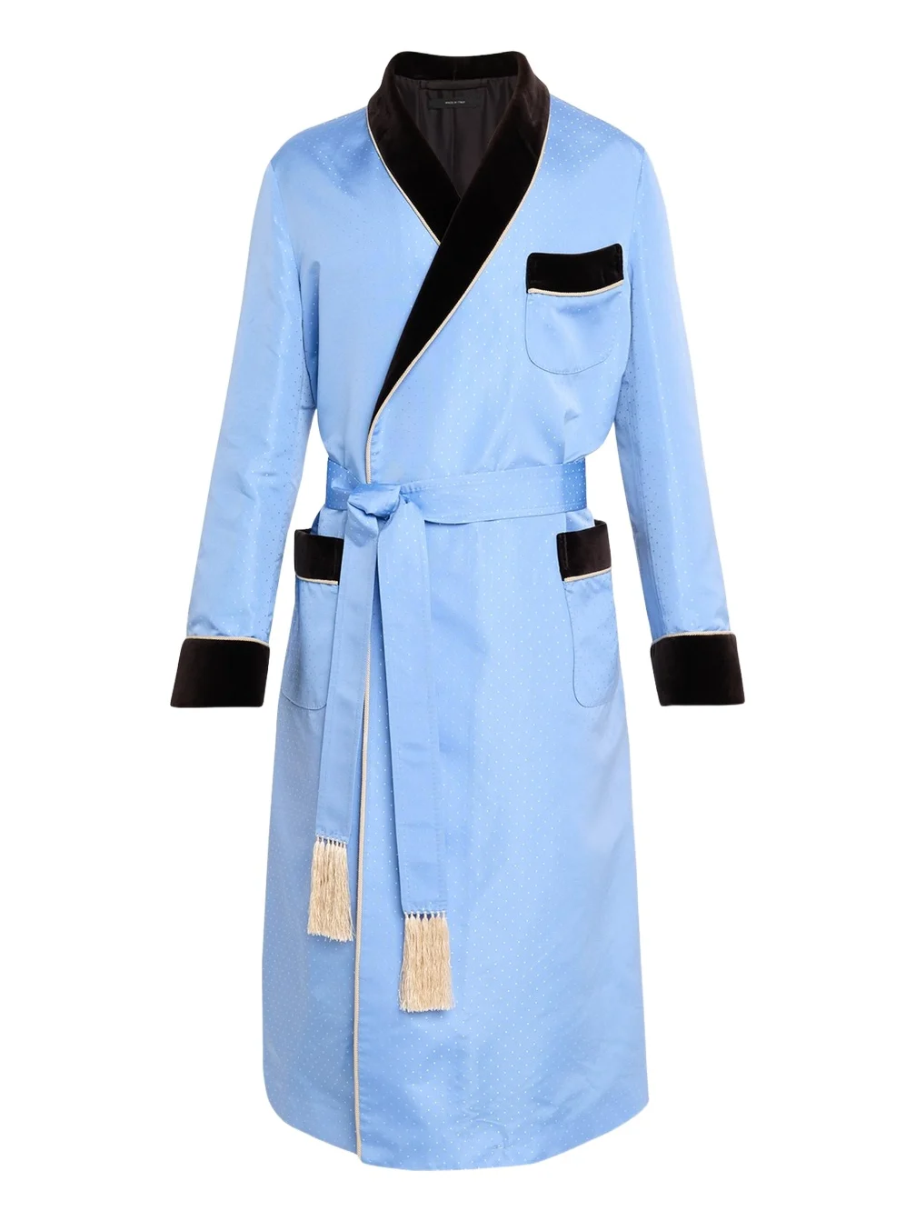 Tom Ford Men's Silk Jacquard Shawl Robe