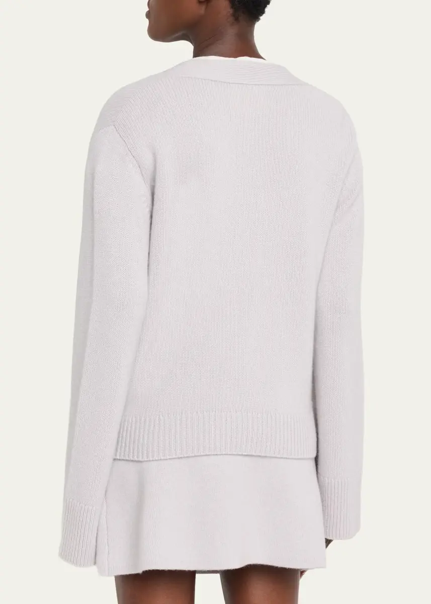 Lisa Yang Danni Cashmere V-Neck Cardigan | Thumbnail 3
