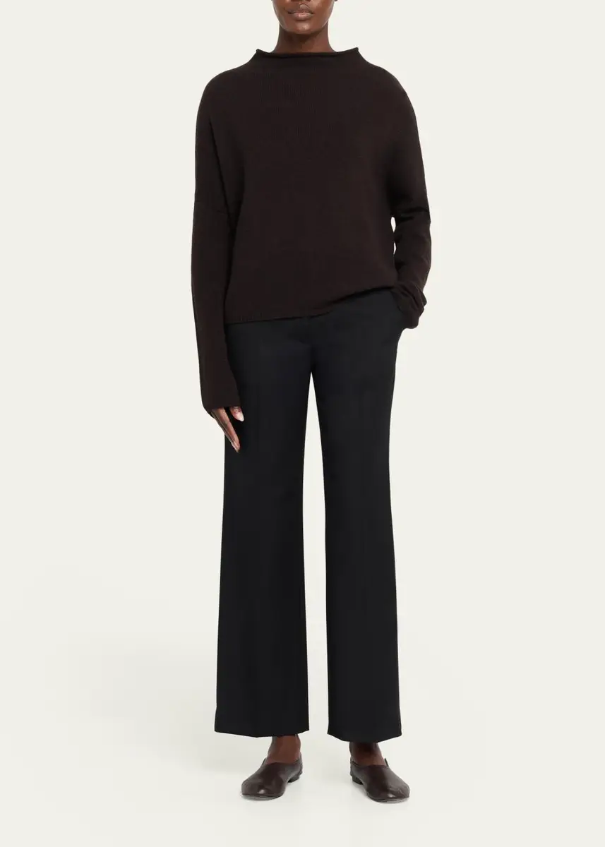 Lisa Yang Sandy Mock-Neck Cashmere Sweater | Thumbnail 2 Lisa Yang Sandy Mock-Neck Cashmere Sweater | Thumbnail 2