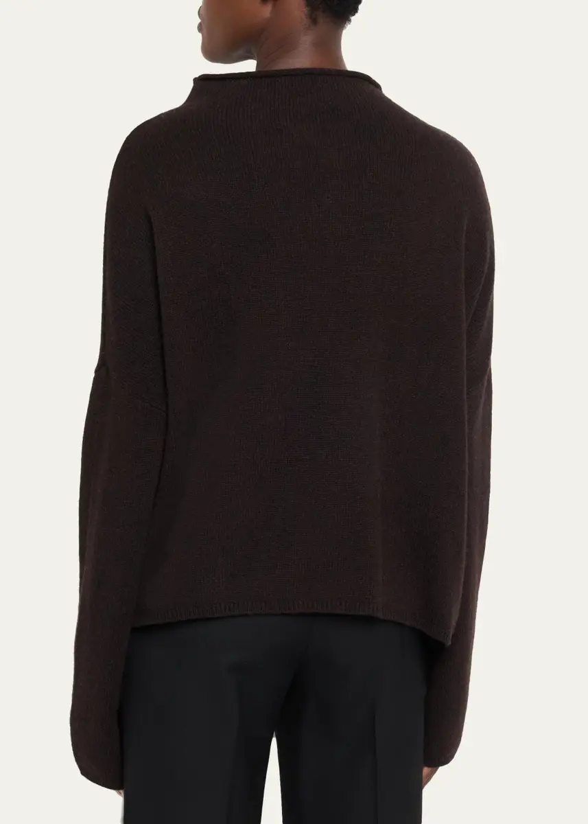 Lisa Yang Sandy Mock-Neck Cashmere Sweater | Thumbnail 3 Lisa Yang Sandy Mock-Neck Cashmere Sweater | Thumbnail 3