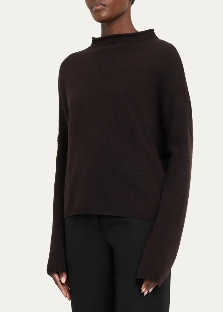 Lisa Yang Sandy Mock-Neck Cashmere Sweater | Thumbnail 4 Lisa Yang Sandy Mock-Neck Cashmere Sweater | Thumbnail 4