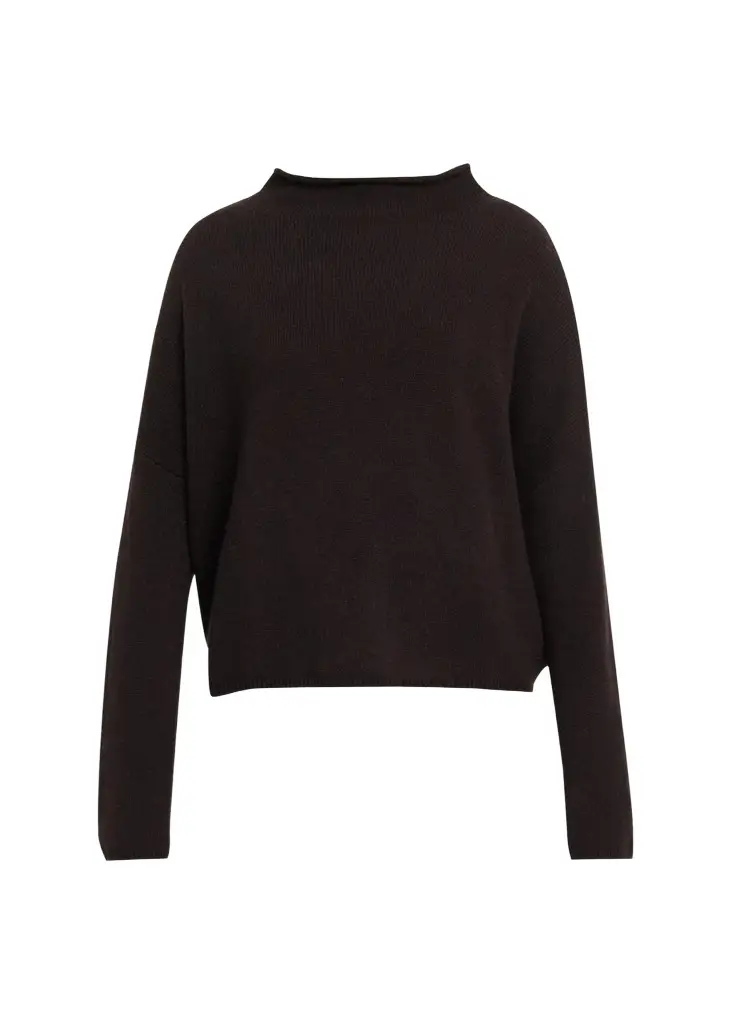 Lisa Yang Sandy Mock-Neck Cashmere Sweater
