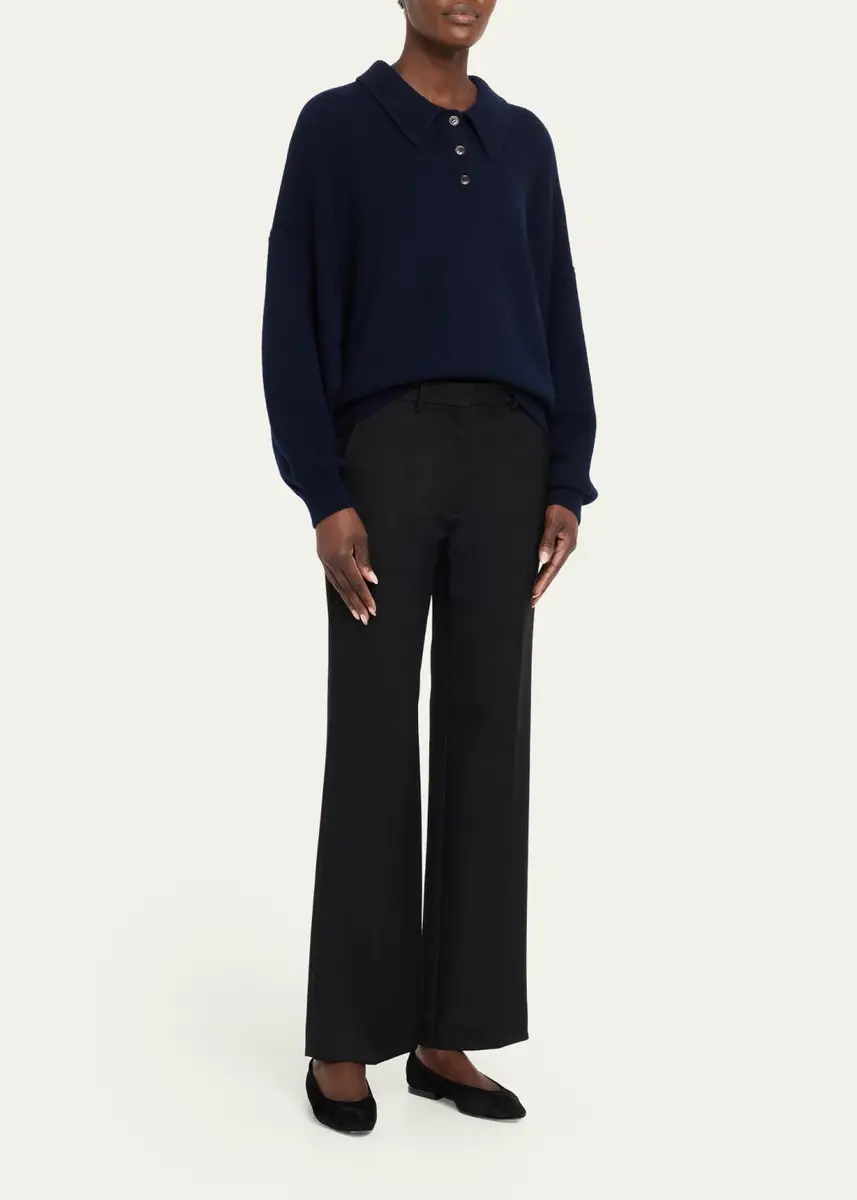 Lisa Yang Etta Cashmere Polo Sweater | Thumbnail 2 Lisa Yang Etta Cashmere Polo Sweater | Thumbnail 2