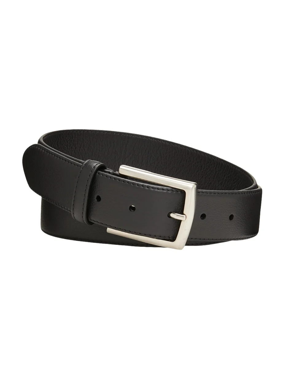 Simonnot Godard Men's Luma Matte Leather Belt