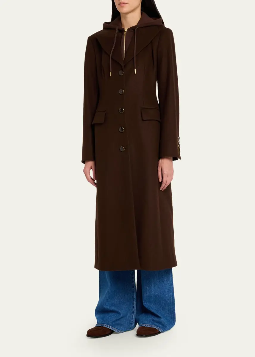 Veronica Beard Elspeth Coat with Hoodie Dickey | Thumbnail 4 Veronica Beard Elspeth Coat with Hoodie Dickey | Thumbnail 4