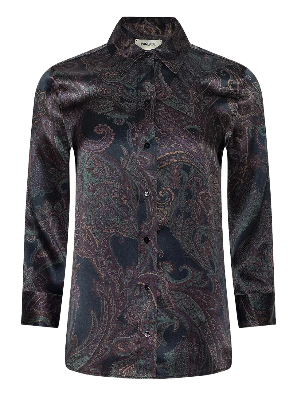 Dani Paisley Silk 3/4 Sleeve Blouse Dani Paisley Silk 3/4 Sleeve Blouse