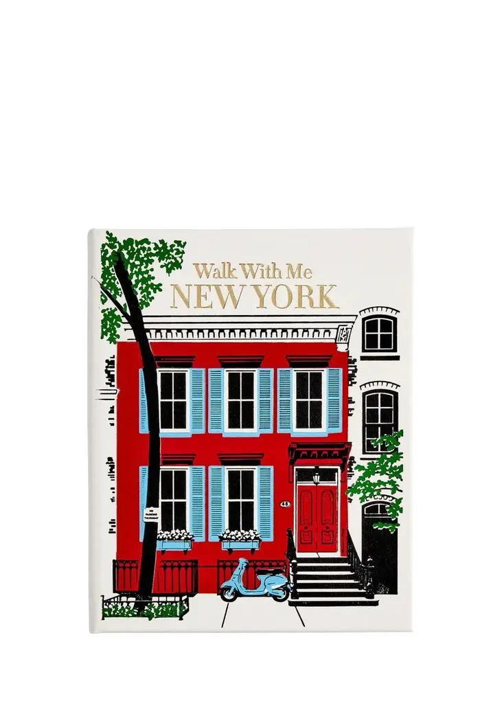 "Walk With Me: New York" Leather-Bound Book by Susan Kaufman