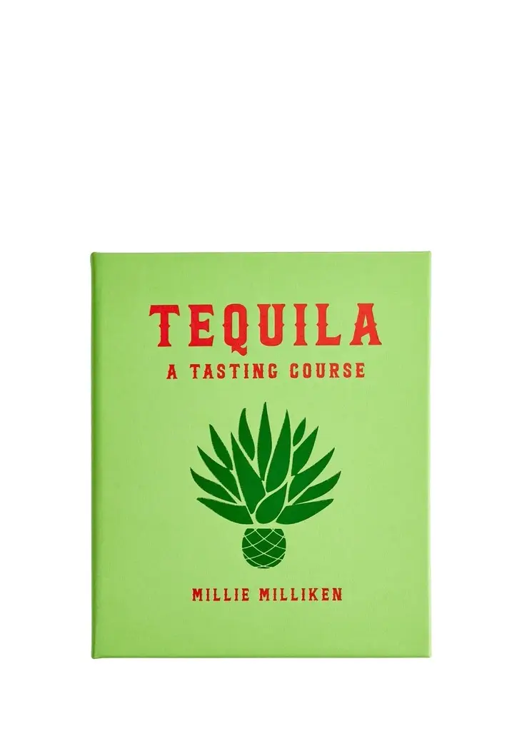 "Tequila: A Tasting Course" Leather-Bound Book by Millie Milliken