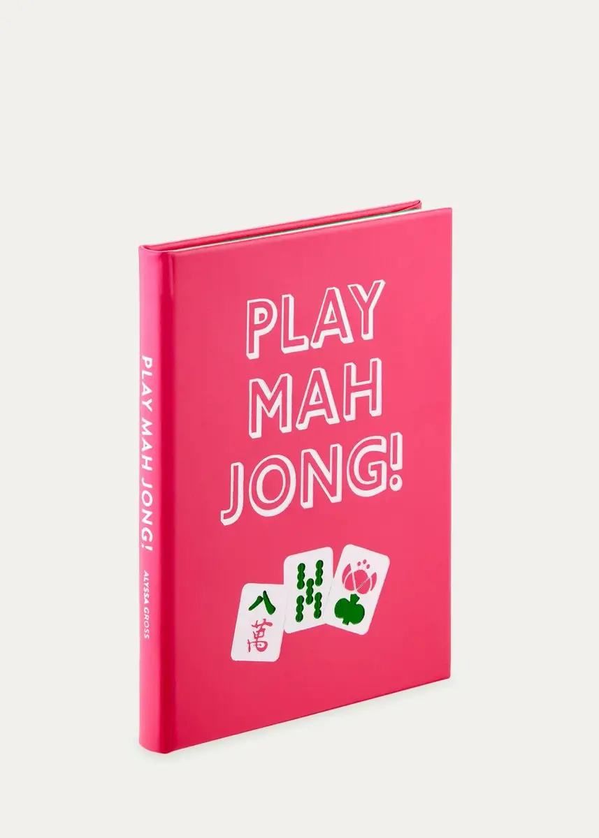 Graphic Image "Play Mah Jong! An All-Levels Guide to American Mahjong" Leather-Bound Book by Alyssa Gross | Thumbnail 2 Graphic Image "Play Mah Jong! An All-Levels Guide to American Mahjong" Leather-Bound Book by Alyssa Gross | Thumbnail 2