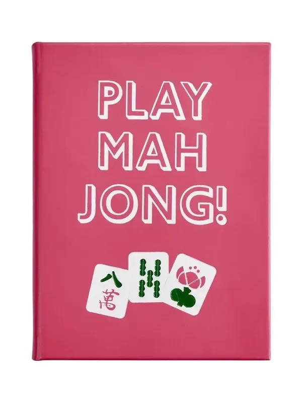 Graphic Image "Play Mah Jong! An All-Levels Guide to American Mahjong" Leather-Bound Book by Alyssa Gross