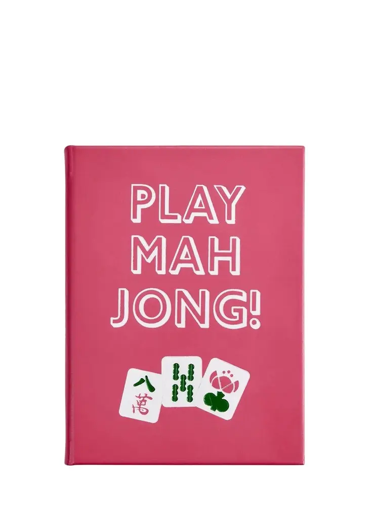 "Play Mah Jong! An All-Levels Guide to American Mahjong" Leather-Bound Book by Alyssa Gross