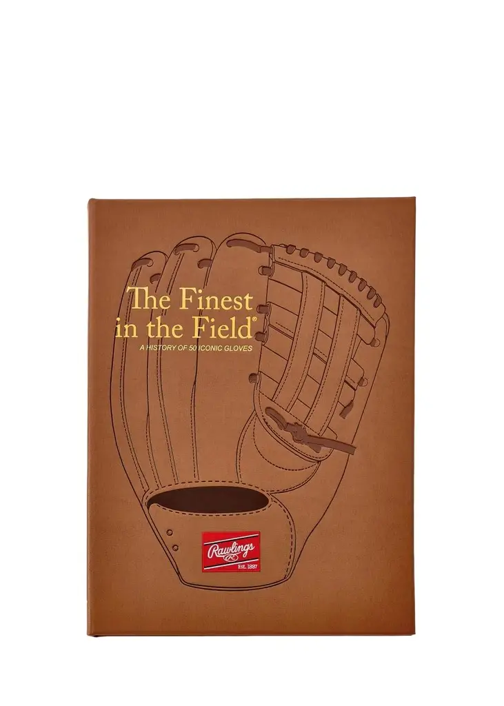 "The Finest in the Field: A History of Iconic Gloves" Leather-Bound Book by Ed Wheatley
