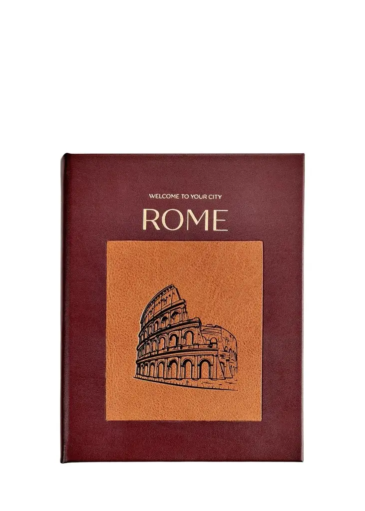 "Trope Rome" Leather-Bound Book Edited by Michelle Fitzgerald & Kendra Huspaska