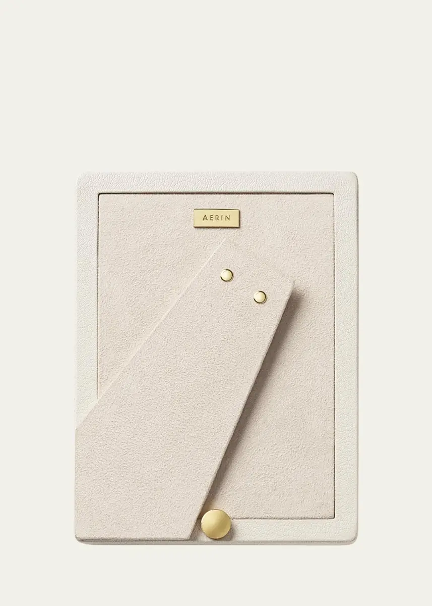 AERIN Piero Leather Photo Frame, 5" x 7" | Thumbnail 3 AERIN Piero Leather Photo Frame, 5" x 7" | Thumbnail 3